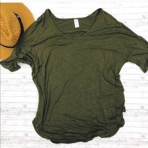 Old Navy Curved Hem Shirt